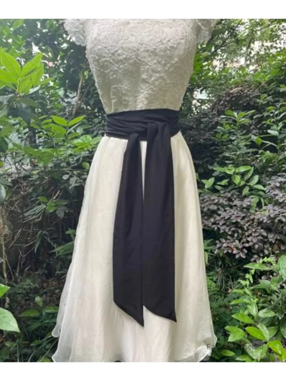 Chiffon Sash Corset Belt Bow Tie Waist Belt for Bridal Wedding Dress